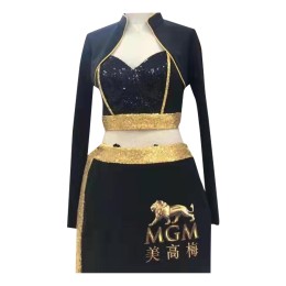 A Large Number Of Customized Racing Girl Uniforms Fashion Design Long-sleeved Sequin Stitching Print girl Uniform Skirt Suit Racing Girl Uniform Supplier  BG036 A Large Number Of Customized Racing Girl Uniforms Fashion Design Long-sleeved Sequin Stitching Print girl Uniform Skirt Suit Racing Girl Uniform Supplier  BG036